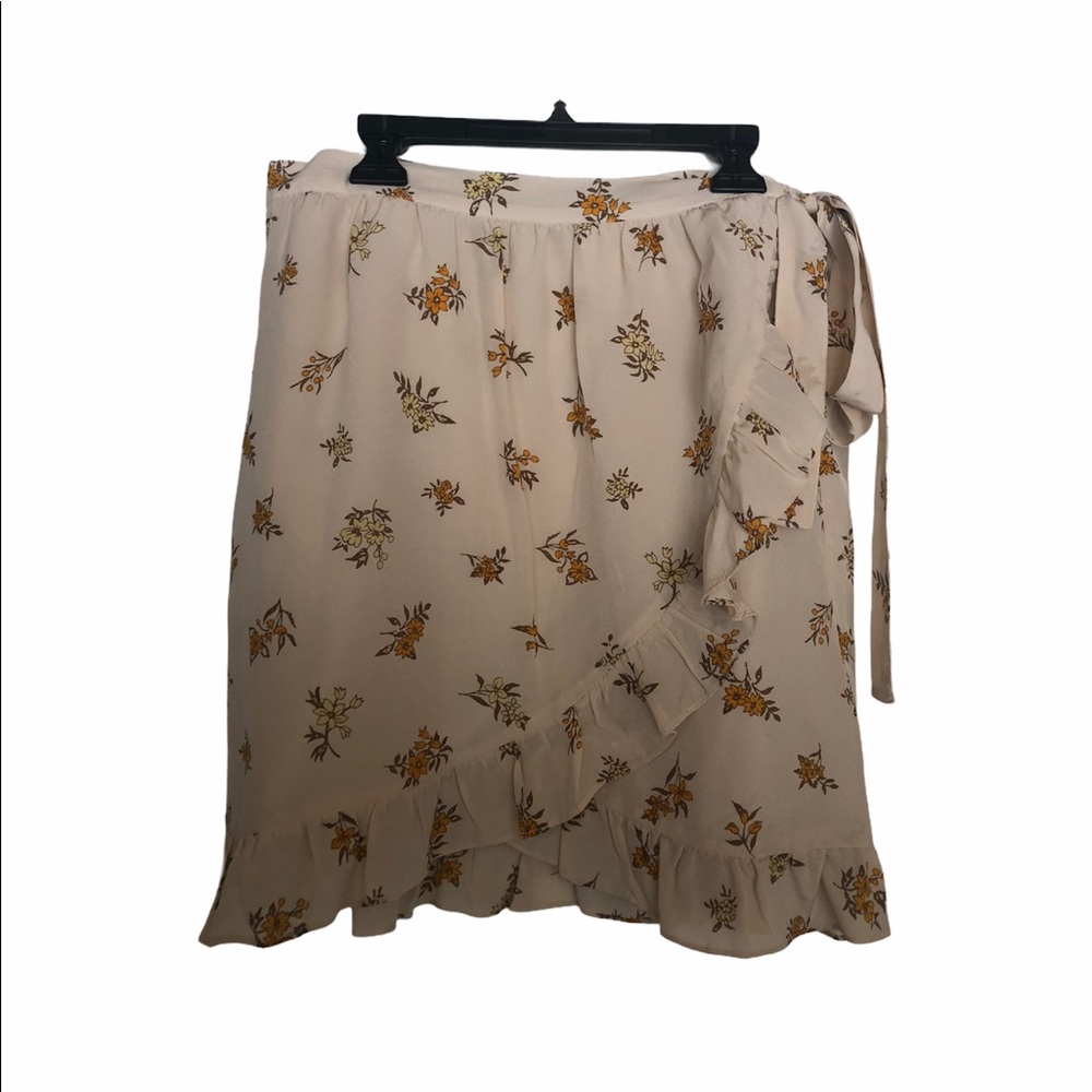 NWT Madewell Wrap Mini skirt.
